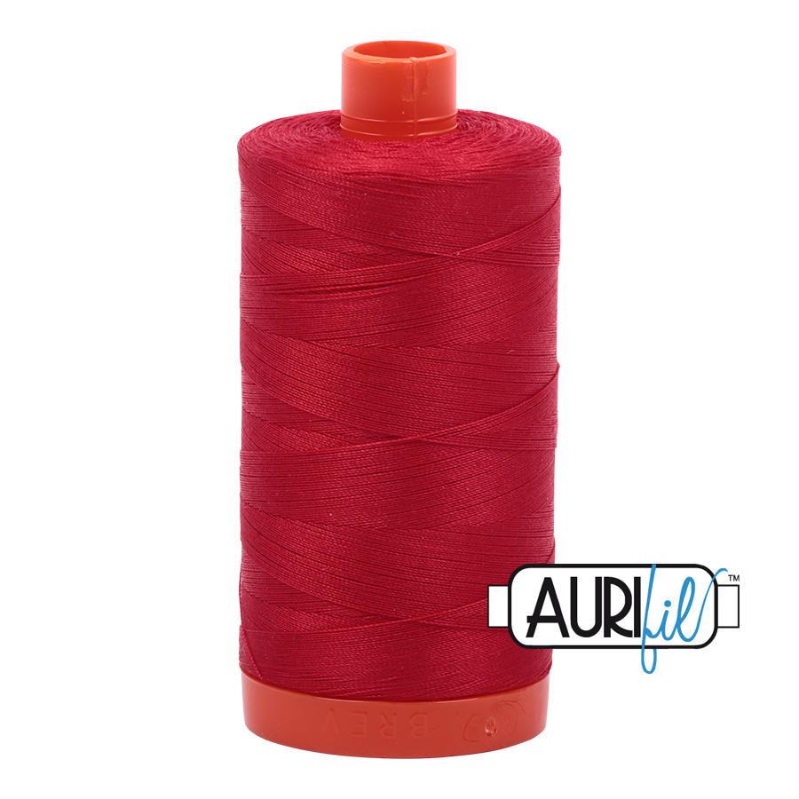 Aurifil 50wt Cotton Red 2250