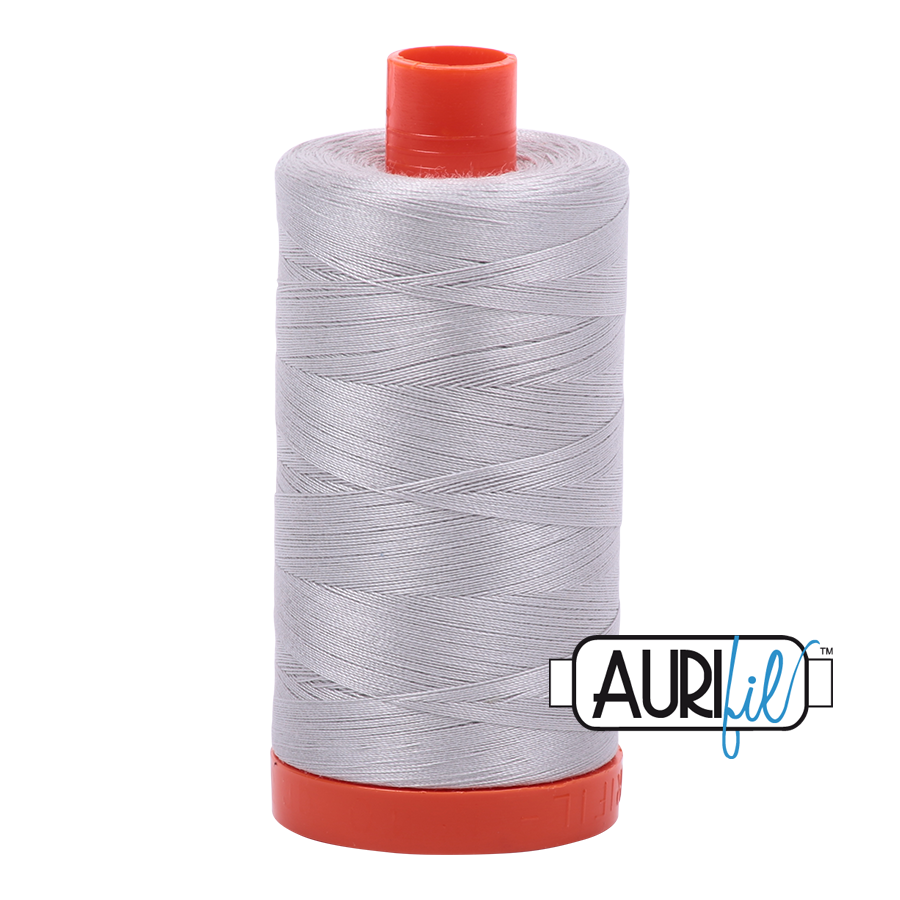 Aurifil Cotton Thread Aluminium 2615