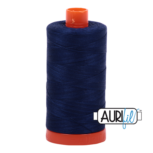 Aurifil Cotton Dark Navy Blue 2784