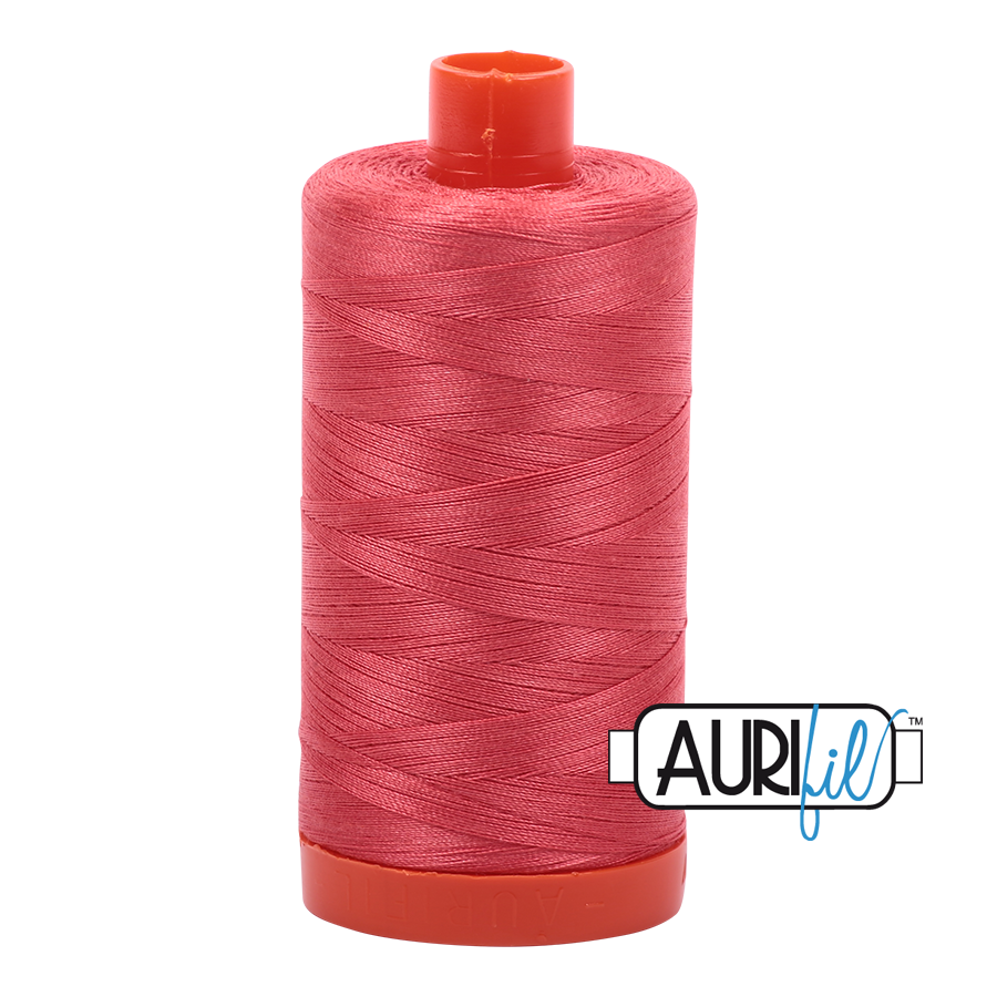 Aurifil 50wt Cotton Medium Red 5002
