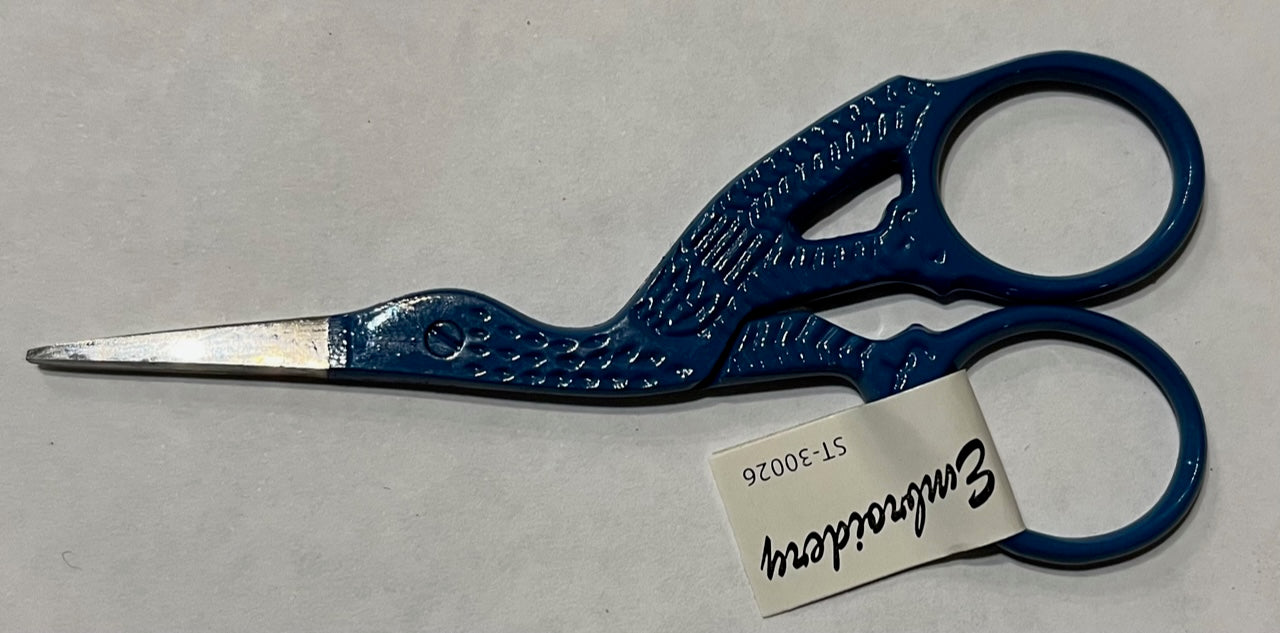 Lori Holt 3.5" Needlepoint Tip Stork Embroidery Scissors Lori Holt of Bee in my Bonnet