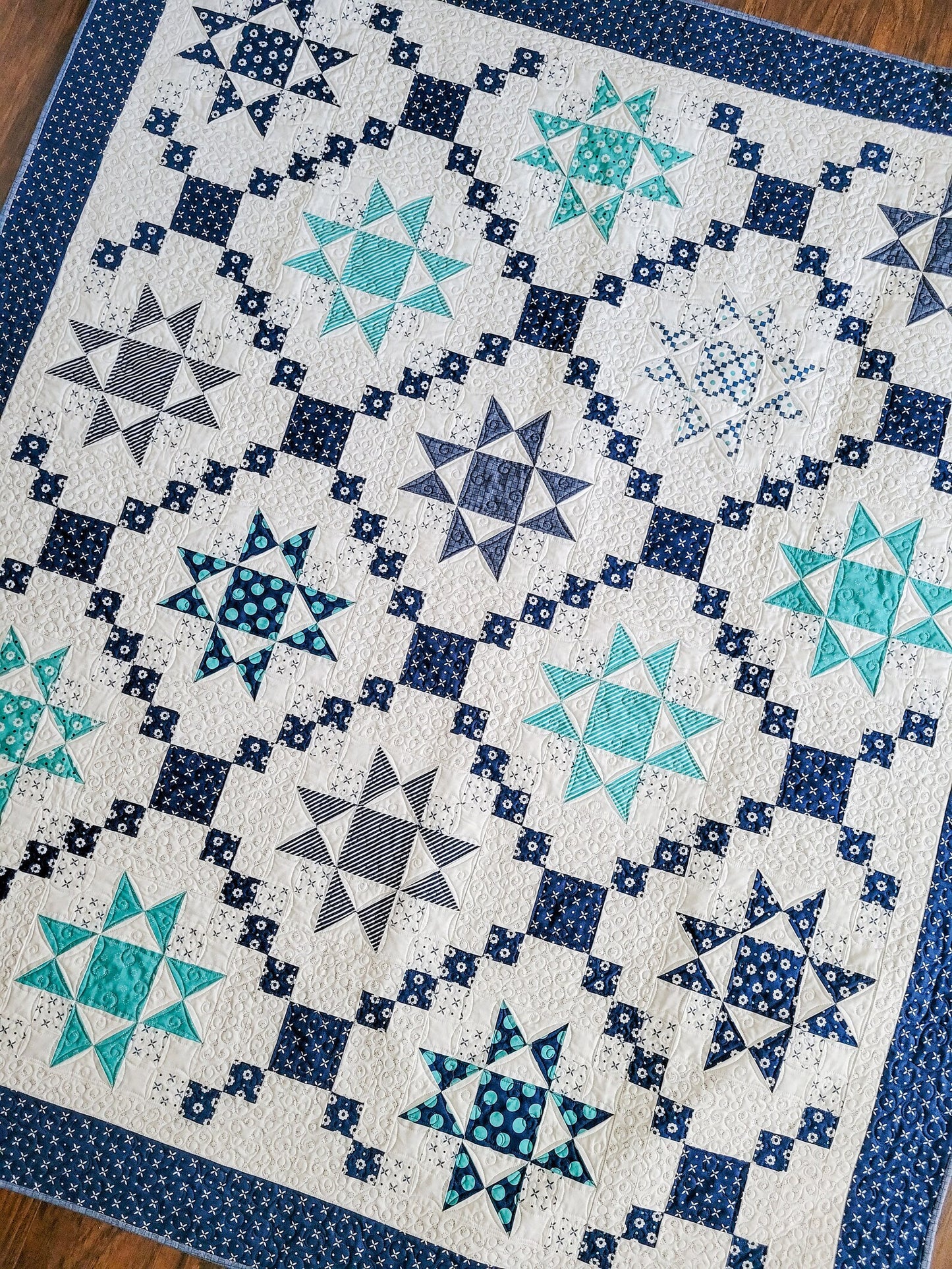 Brightly Quilt Pattern by Quilting Life Designs