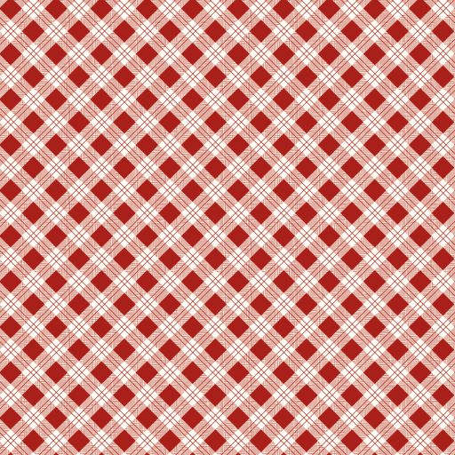 Bee Plaids - Scarecrow Design Barnred C12020 by Lori Holt for Riley Blake (sold in 25cm increments)