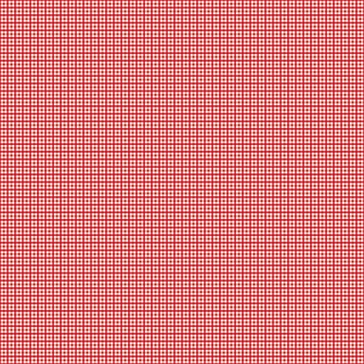 Bee Plaids - Harvest Design Barnred C12025 by Lori Holt for Riley Blake (Sold in 25cm increments)