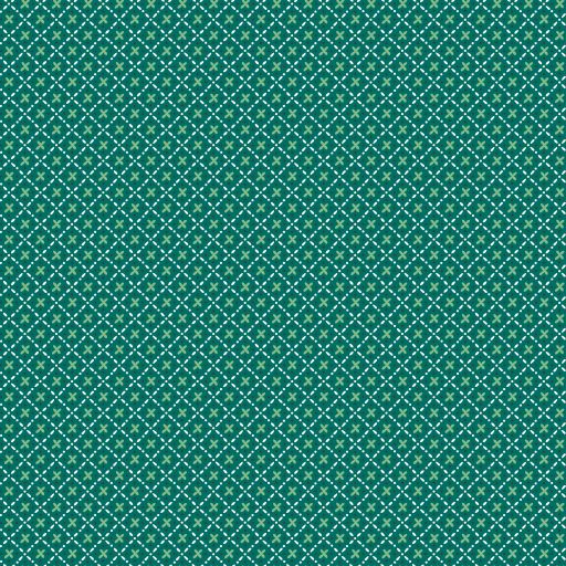 Bee Plaids - Barn Dance Jade C12028 by Lori Holt for Riley Blake (sold in 25cm increments)