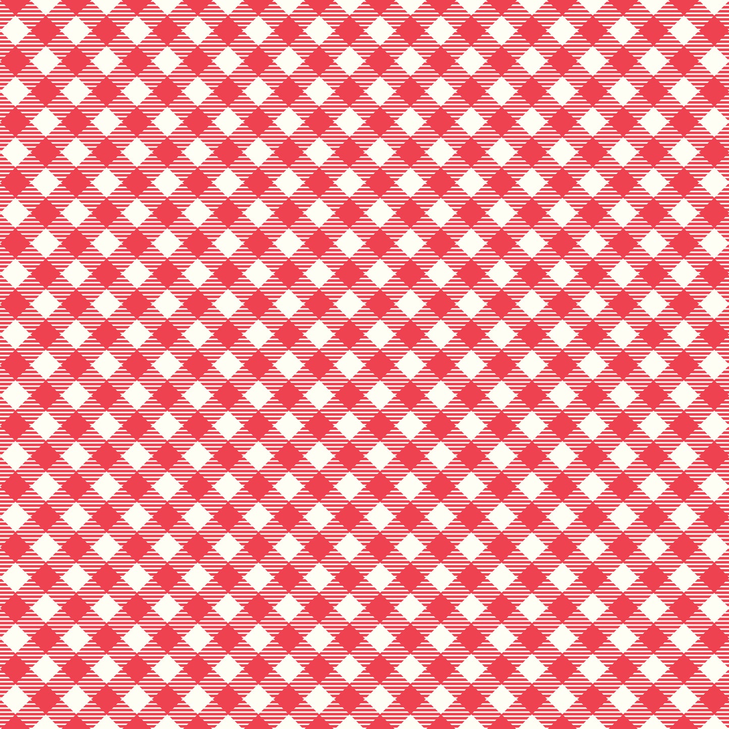 Bee Ginghams - Debbie Cayenne C12550 by Lori Holt for Riley Blake (sold in 25cm increments)