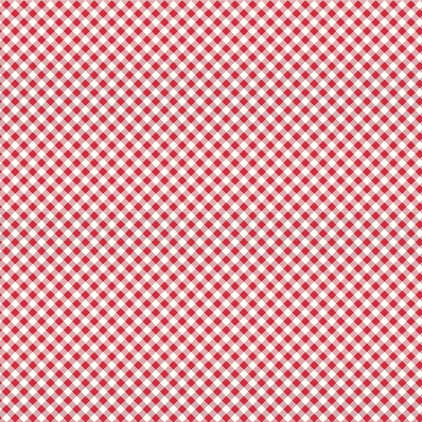 Bee Ginghams - Carolyn Red C12551 by Lori Holt for Riley Blake (sold in 25cm increments)