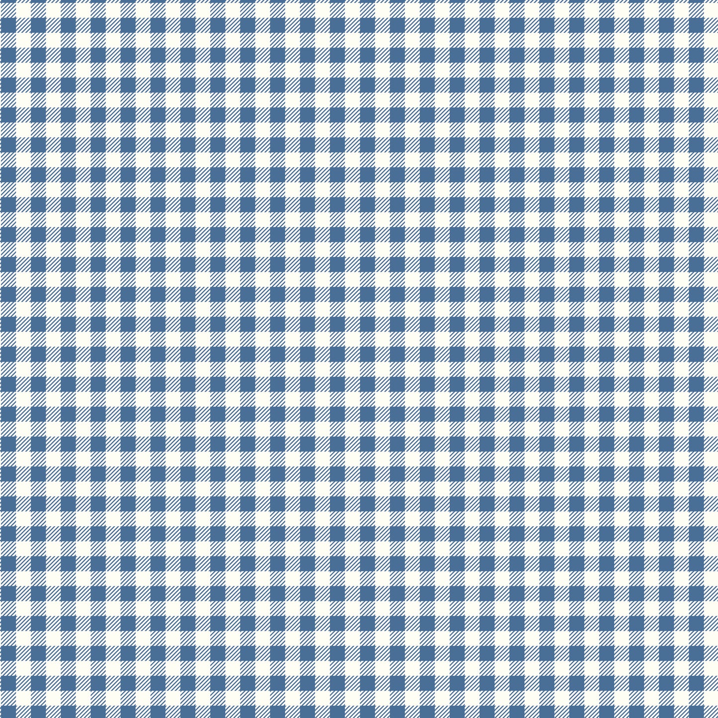 Bee Ginghams - ReNae Denim C12552 by Lori Holt for Riley Blake (sold in 25cm increments)