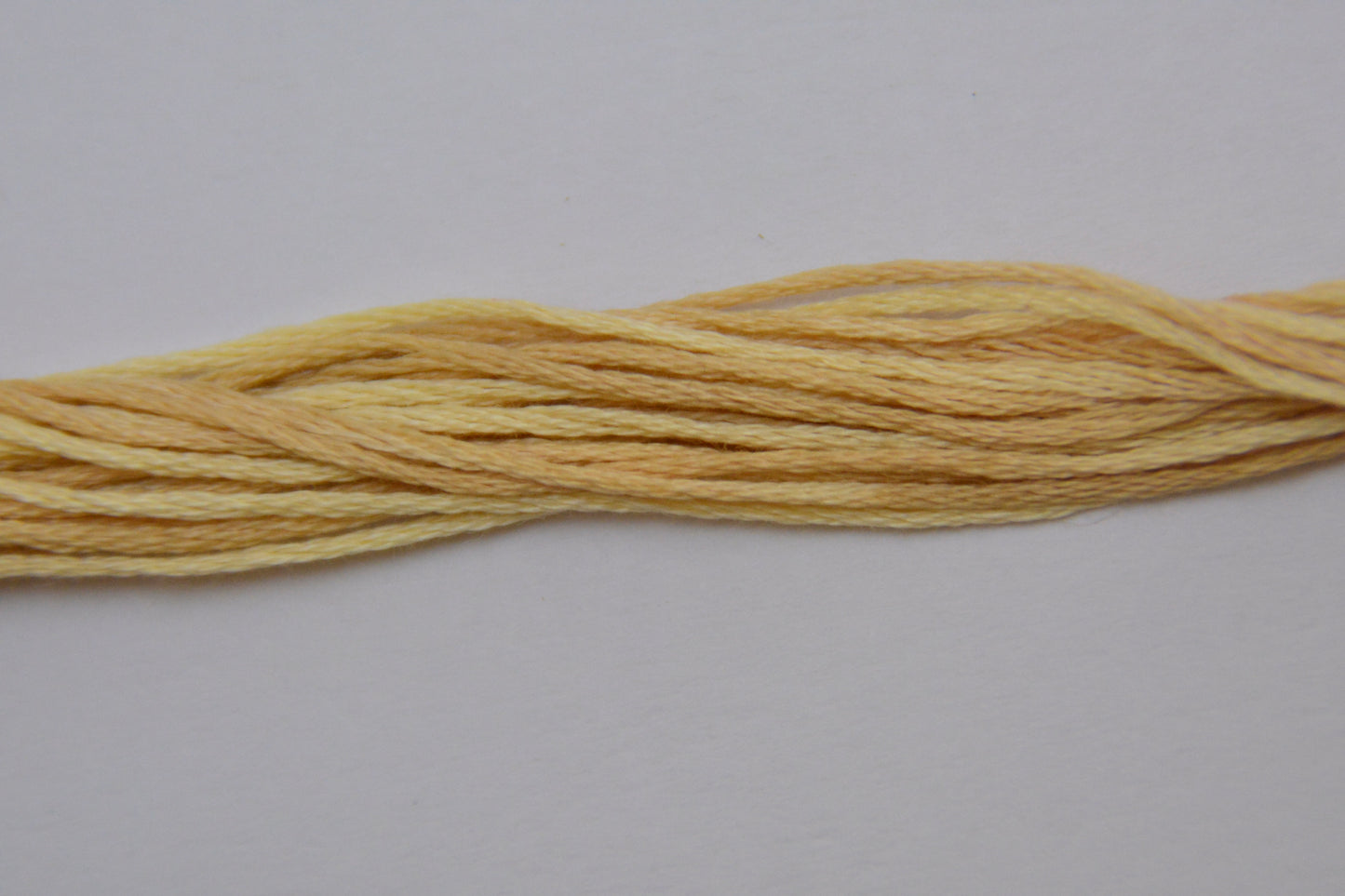 Banana Pudding 1112 Weeks Dye Works 6-Strand Hand-Dyed Embroidery Floss