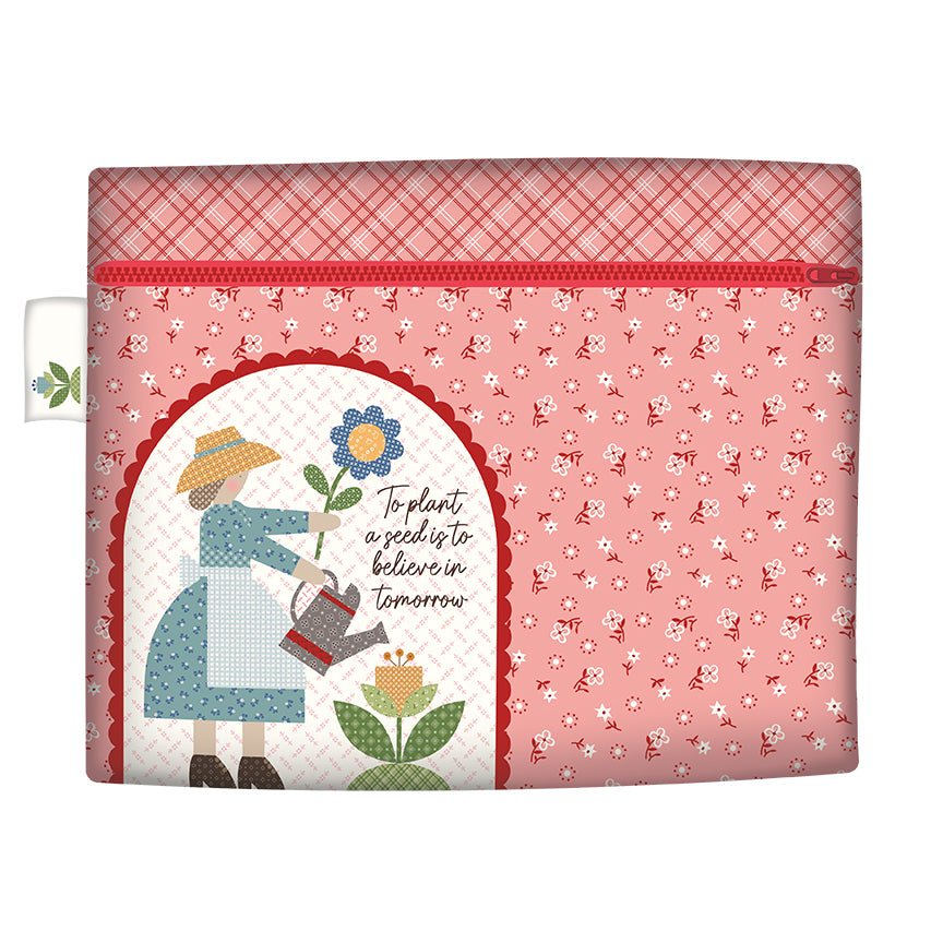 Calico by Lori Holt of Bee in my Bonnet Zippy Bags Panel 2.