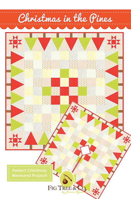 Christmas in the Pines Quilt Pattern Fig Tree Quilts