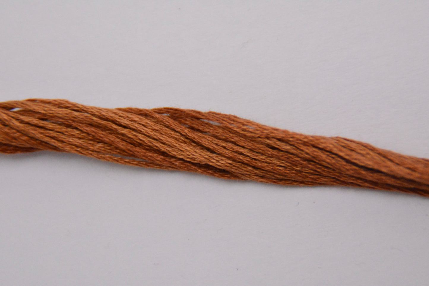 Pecan 1228 Weeks Dye Works 6-Strand Hand-Dyed Embroidery Floss