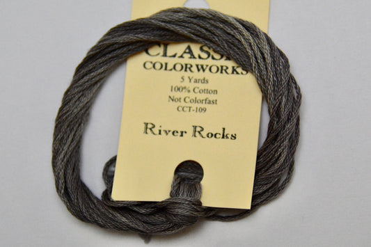 River Rocks Classic Colorworks 6 Strand Hand-Dyed Embroidery Floss