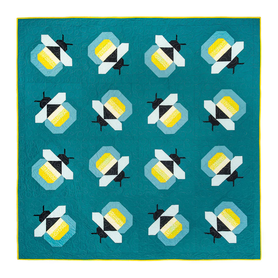 Firefly Quilt Pattern Pen and Paper