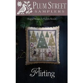 Flirting Cross Stitch Pattern Plum Street Samplers