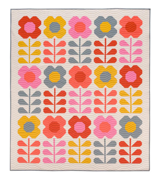 Hello Spring Quilt Kit featuring Bella Solids