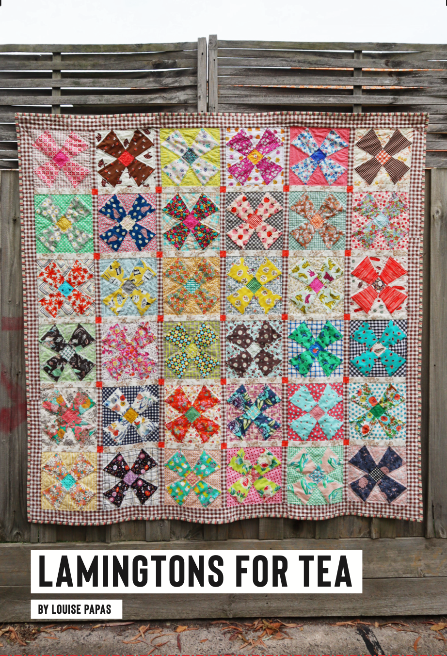 Lamingtons for Tea Quilt Pattern Louise Papas