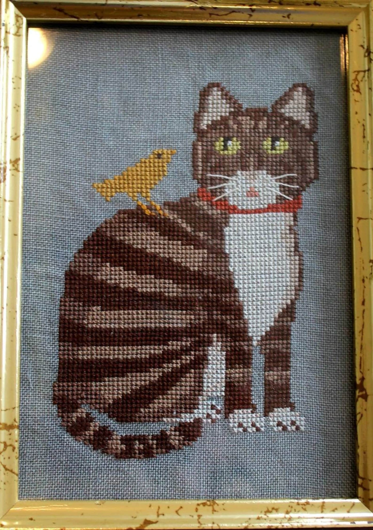 Lead Us Not into Temptation Cross Stitch Pattern by Cosford Rise Stitchery