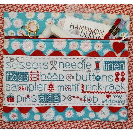 Hands On Design Love My Stitching Cross Stitch Pattern