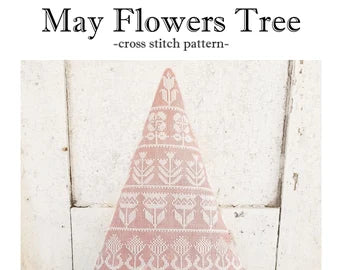May Flowers Tree Cross Stitch Pattern Hello from Liz Mathews