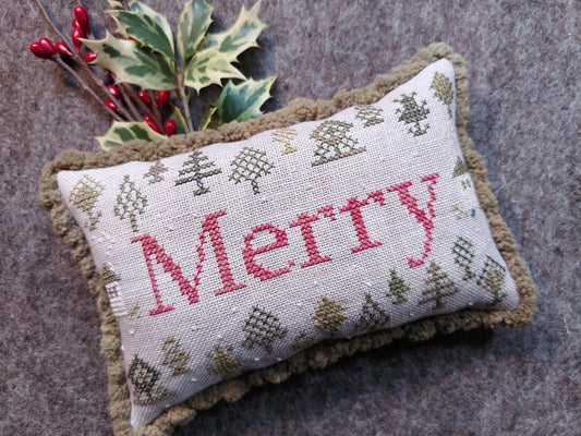 Be Merry Cross Stitch Pattern Mojo Stitches