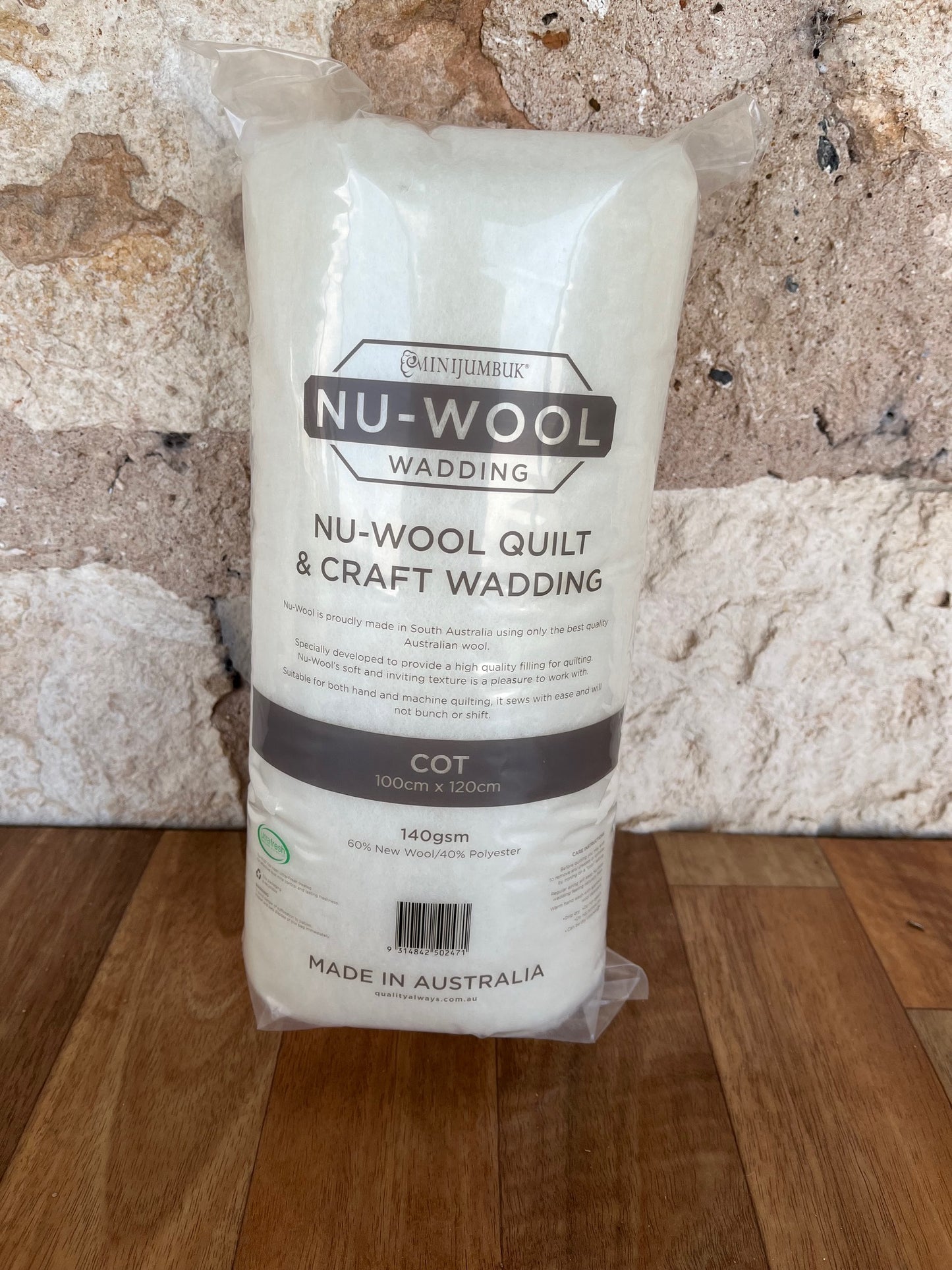 Nu-wool wadding/batting Mini Jumbuk