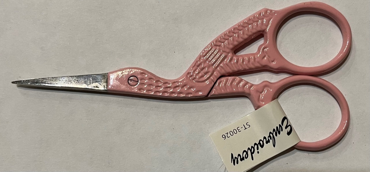 Lori Holt 3.5" Needlepoint Tip Stork Embroidery Scissors Lori Holt of Bee in my Bonnet
