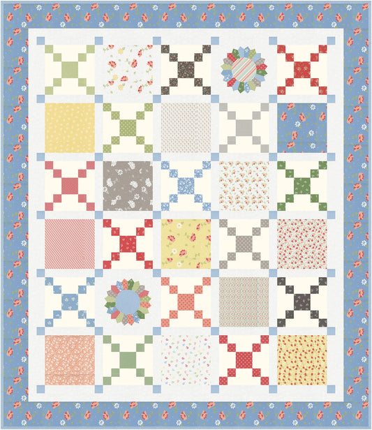Pot Luck Quilt Pattern by A Quilting Life