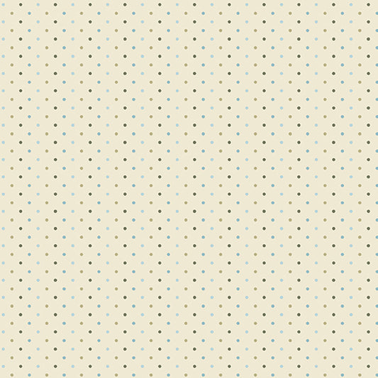 Seabreeze Sand Poppyseed A624LB Laundry Basket Quilts by Edyta Sitar for Andover (sold in 25cm increments)