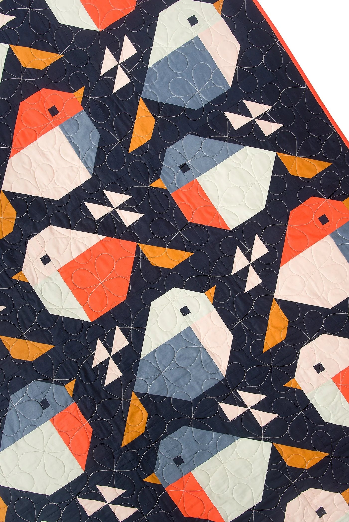 Sparrows Quilt Pattern Pen and Paper