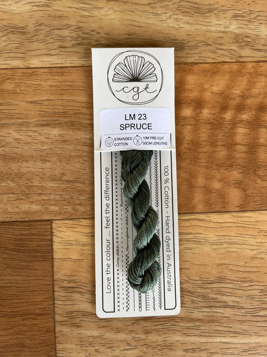 Spruce Cottage Garden Thread Pre-Cut 6 Stranded Hand Dyed Embroidery Floss