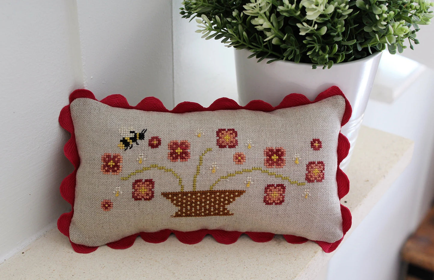 Summer Baskets Cross Stitch Pattern by Cosford Rise Stitchery