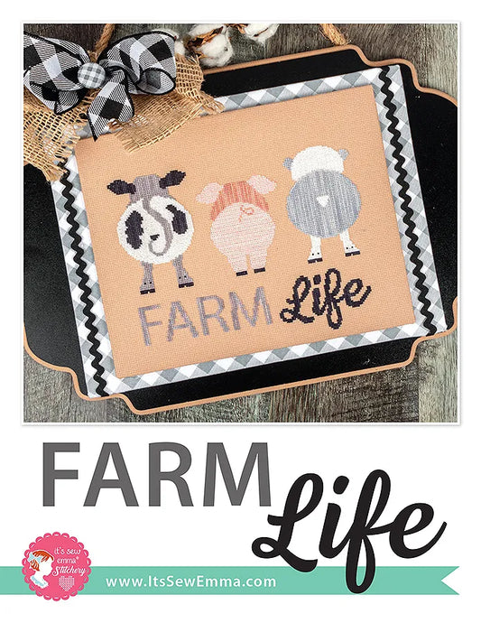 Farm Life Cross Stitch Pattern by Its Sew Emma