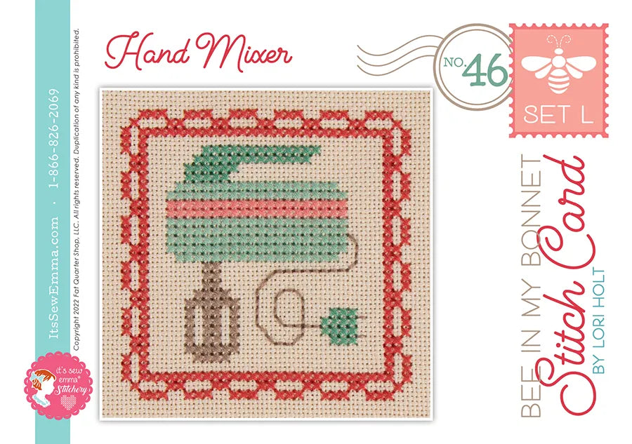 Bee in My Bonnet Stitch Cards Set L Lori Holt of Bee in my Bonnet
