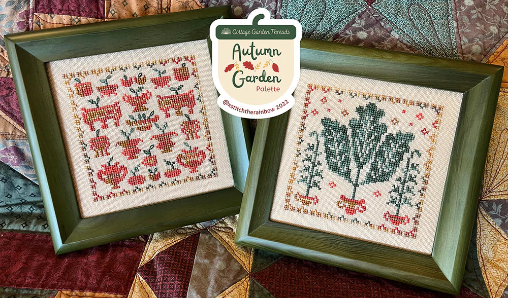 From Such Small Seeds Cross Stitch Pattern Ink Circles