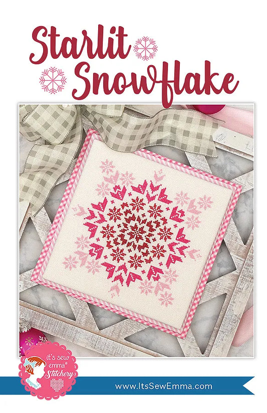 Starlit Snowflake Cross Stitch Pattern by Its Sew Emma