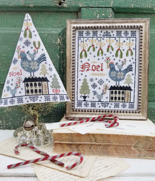 Third Day of Christmas Sampler and Tree Pattern Hello from Liz Mathews