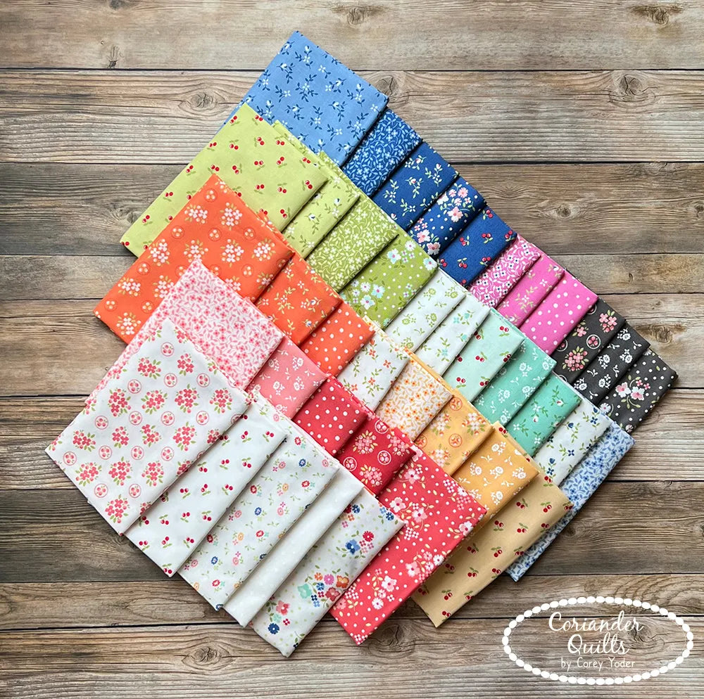 Cali and Co Fat Eighth bundle - fabric required for the mystery block of the month