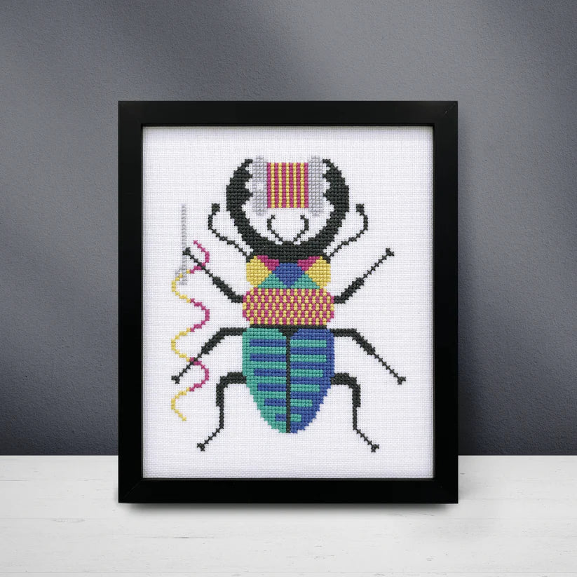 Stitchy Bug Cross Stitch Pattern by Boomerang Sitches