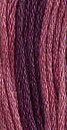 red plum gentle arts embroidery thread