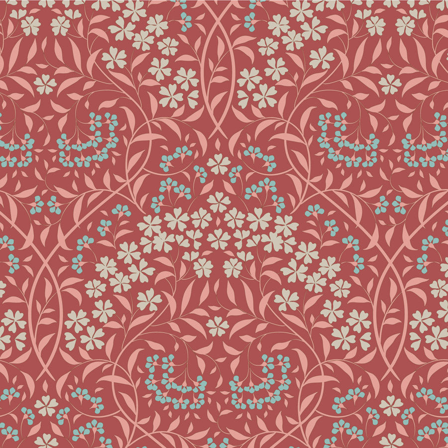 Sanctuary Larissa Rhubarb 100565 by Tilda Fabrics (sold in 25cm increments)