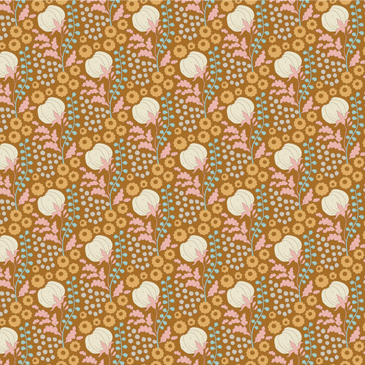 Sanctuary Cottonfield Ochre 100569 by Tilda Fabrics (sold in 25cm increments)