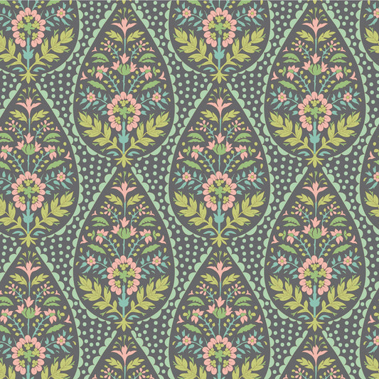 Sanctuary Adina Grey Green 100576 by Tilda Fabrics (sold in 25cm increments)