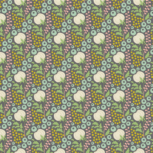 Sanctuary Cottonfield Greygreen 100579 by Tilda Fabrics (sold in 25cm increments)