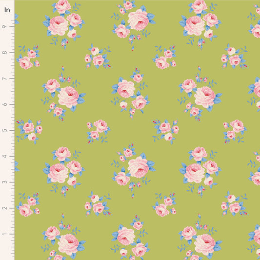 Sunday Brunch Millie Lime 100582 by Tilda (sold in 25cm increments)