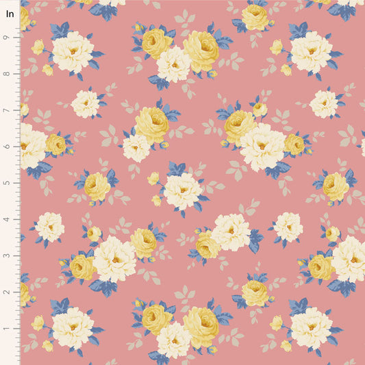 Sunday Brunch Pernille Pink 100593 by Tilda (sold in 25cm increments)