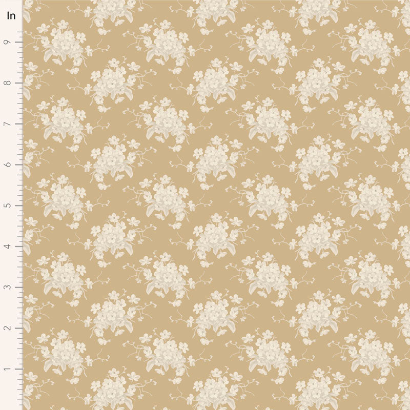 Sunday Brunch White Flower Sand 100600 by Tilda (sold in 25cm increments)