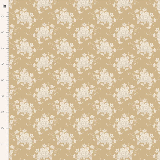 Sunday Brunch White Flower Sand 100600 by Tilda (sold in 25cm increments)