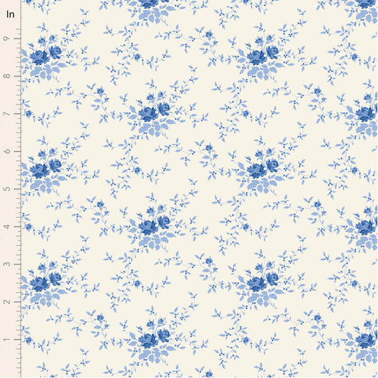 Something Blue Noel Blue 100661 by Tilda (sold in 25cm increments)