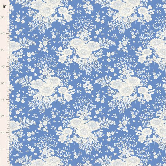 Something Blue Isolde Cornflower 100663 by Tilda (sold in 25cm increments)